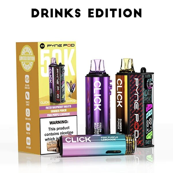Pyne Pod Click 50k Prefilled Pod Vape Kit #Simbavapes#