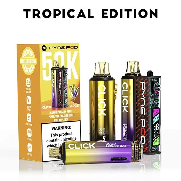Pyne Pod Click 50k Prefilled Pod Vape Kit #Simbavapes#