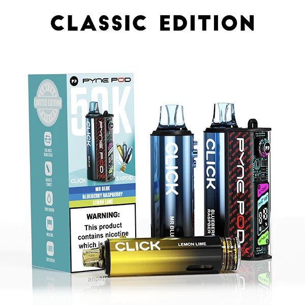 Pyne Pod Click 50k Prefilled Pod Vape Kit #Simbavapes#