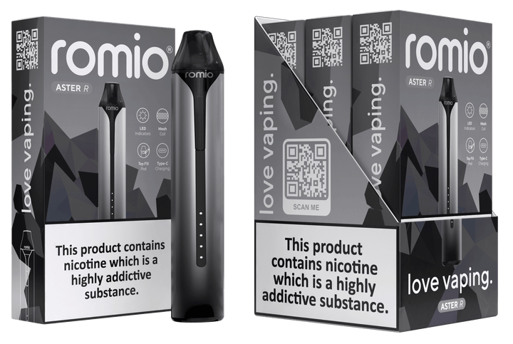 Romio Aster R Refillable Pod Vape Kit Simbavapes
