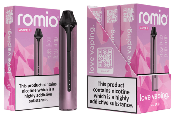 Romio Aster R Refillable Pod Vape Kit Simbavapes