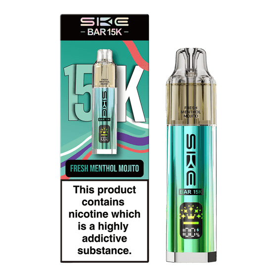 Ske Bar 15k Prefilled Pod Vape Kit Simbavapes