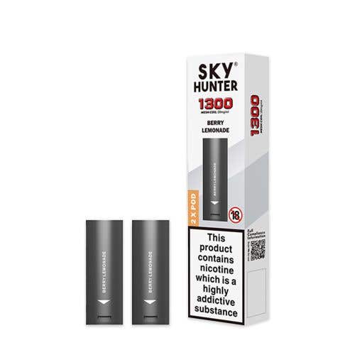 Sky Hunter 1300 Prefilled Vape Pods - Pack of 20 #Simbavapes#