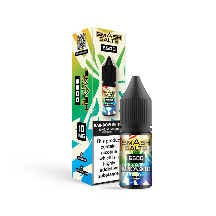 Smash Salts 6500 Nic Salt 10ml E - Liquid Box of 10 #Simbavapes#