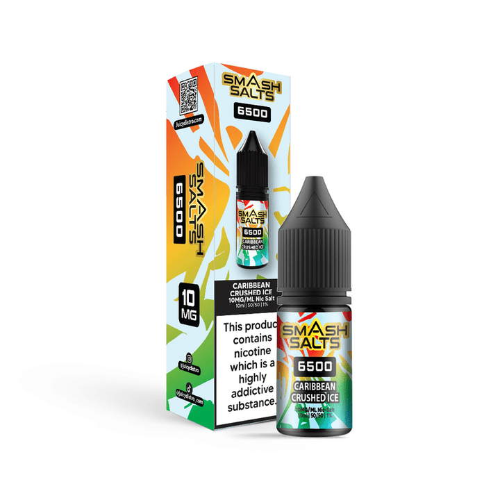 Smash Salts 6500 Nic Salt 10ml E - Liquid Box of 10 #Simbavapes#