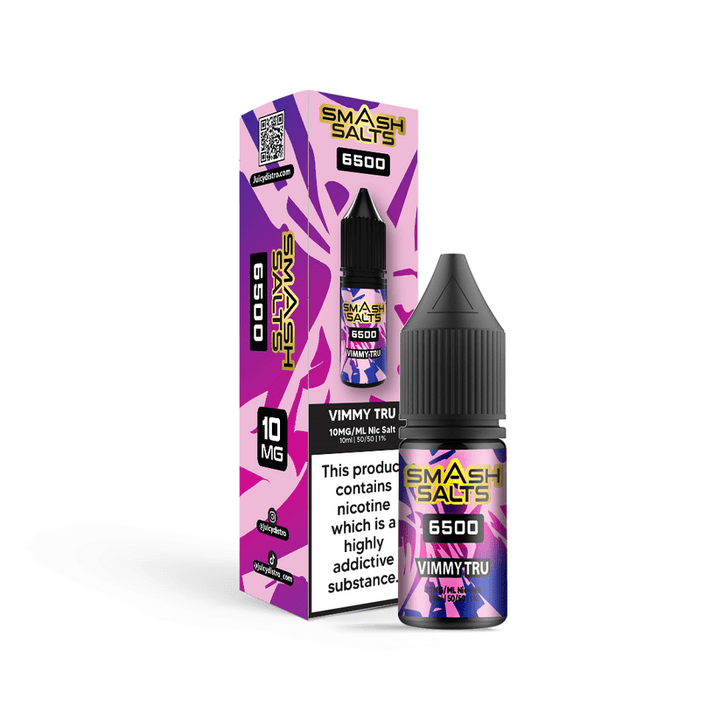 Smash Salts 6500 Nic Salt 10ml E - Liquid Box of 10 #Simbavapes#