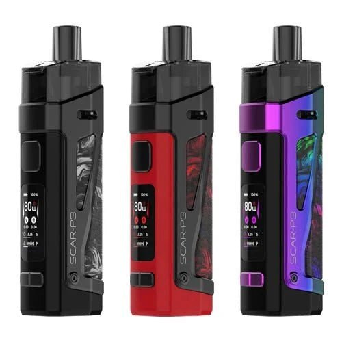 Smok Scar P - 3 Vape Kit #Simbavapes#