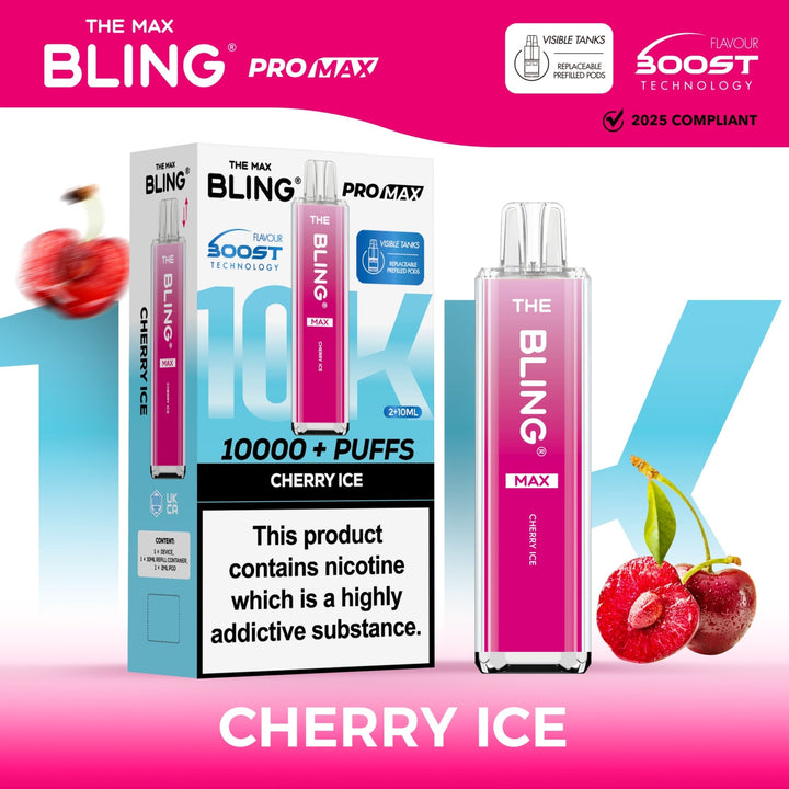 The Crystal Bling Max 10000 Preffilled Pod Kit Simbavapes