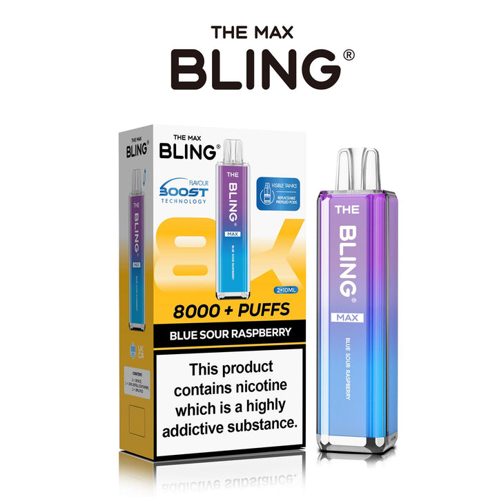 The Crystal Bling Max 8000 Preffilled Pod Kit #Simbavapes#