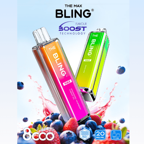 The Crystal Bling Max 8000 Preffilled Pod Kit #Simbavapes#