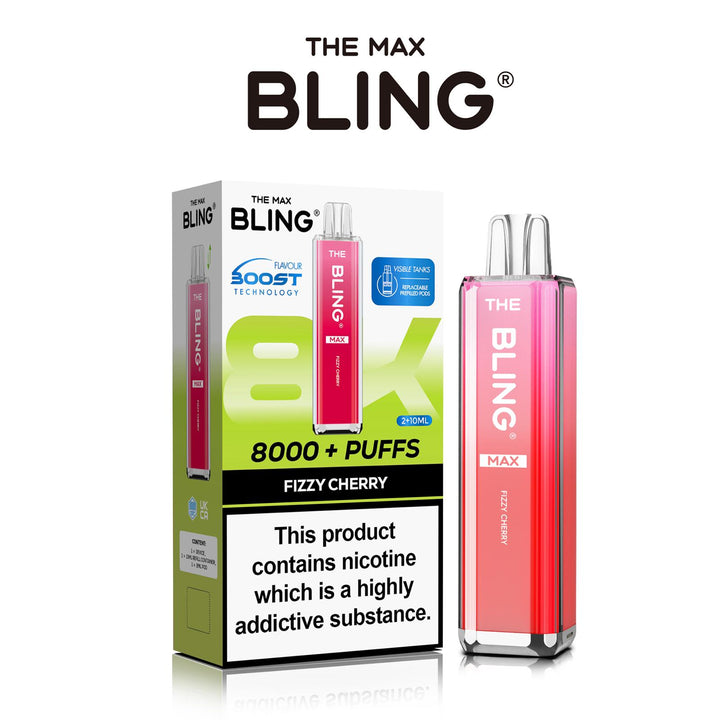 The Crystal Bling Max 8000 Preffilled Pod Kit #Simbavapes#