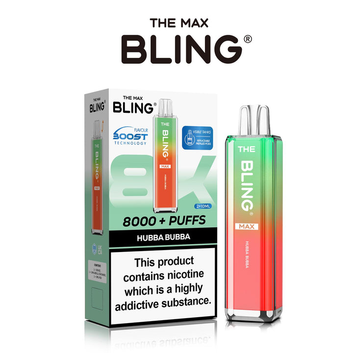 The Crystal Bling Max 8000 Preffilled Pod Kit #Simbavapes#