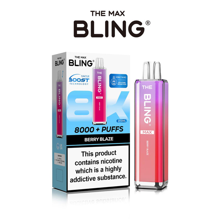 The Crystal Bling Max 8000 Preffilled Pod Kit #Simbavapes#