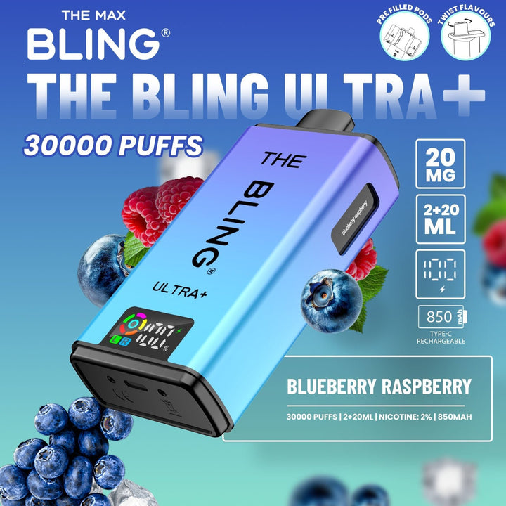 The Crystal Bling Ultra Plus 30k Prefilled Vape Kit #Simbavapes#
