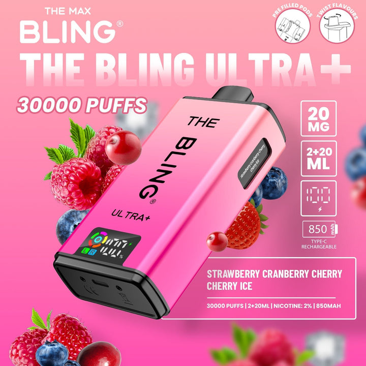 The Crystal Bling Ultra Plus 30k Prefilled Vape Kit #Simbavapes#