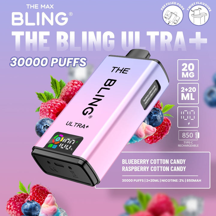 The Crystal Bling Ultra Plus 30k Prefilled Vape Kit #Simbavapes#