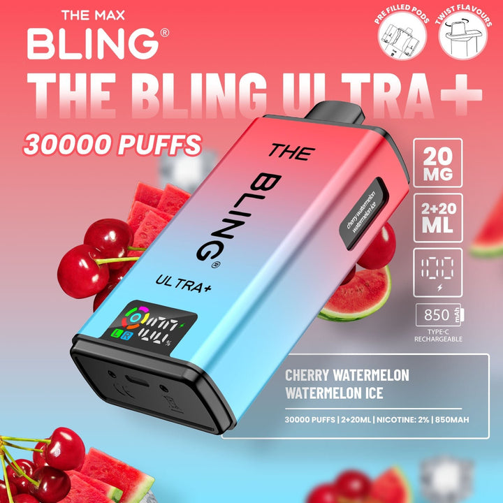 The Crystal Bling Ultra Plus 30k Prefilled Vape Kit #Simbavapes#