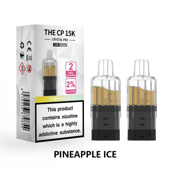 The Crystal Pro CP 15k Replacement Pods Box of 5 Simbavapes