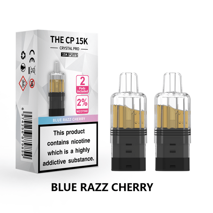 The Crystal Pro CP 15k Replacement Pods Box of 5 Simbavapes