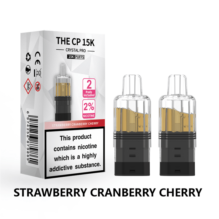 The Crystal Pro CP 15k Replacement Pods Box of 5 Simbavapes