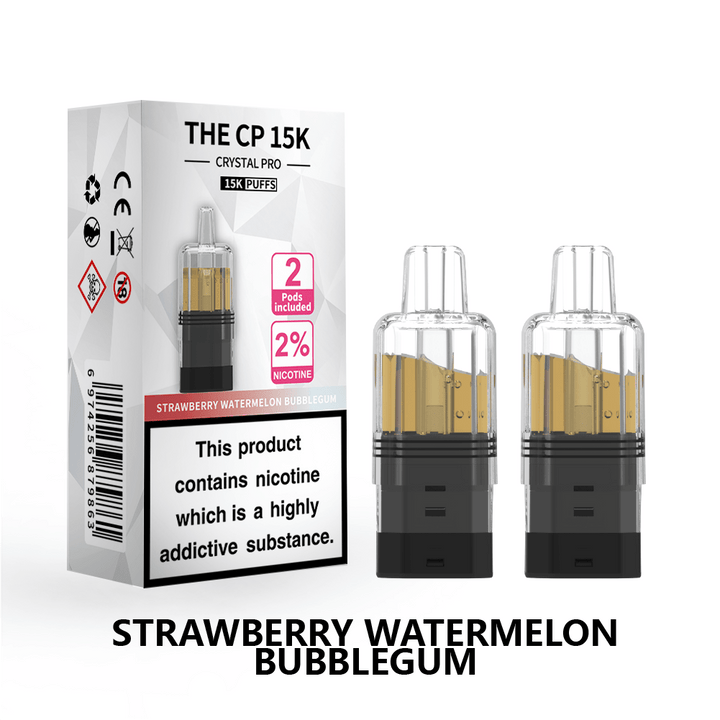 The Crystal Pro CP 15k Replacement Pods Box of 5 Simbavapes