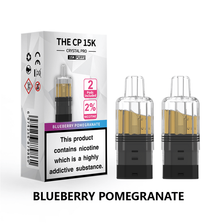 The Crystal Pro CP 15k Replacement Pods Box of 5 Simbavapes