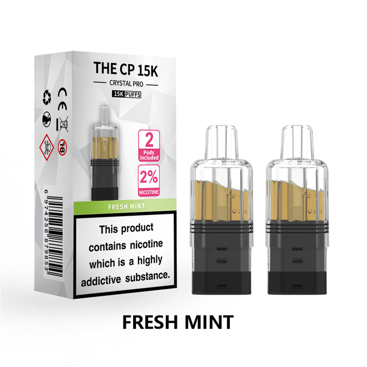 The Crystal Pro CP 15k Replacement Pods Box of 5 Simbavapes