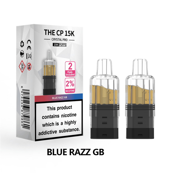 The Crystal Pro CP 15k Replacement Pods Box of 5 Simbavapes