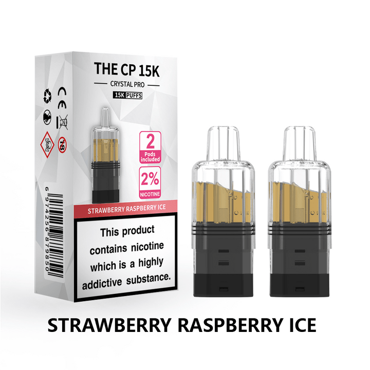 The Crystal Pro CP 15k Replacement Pods Box of 5 Simbavapes