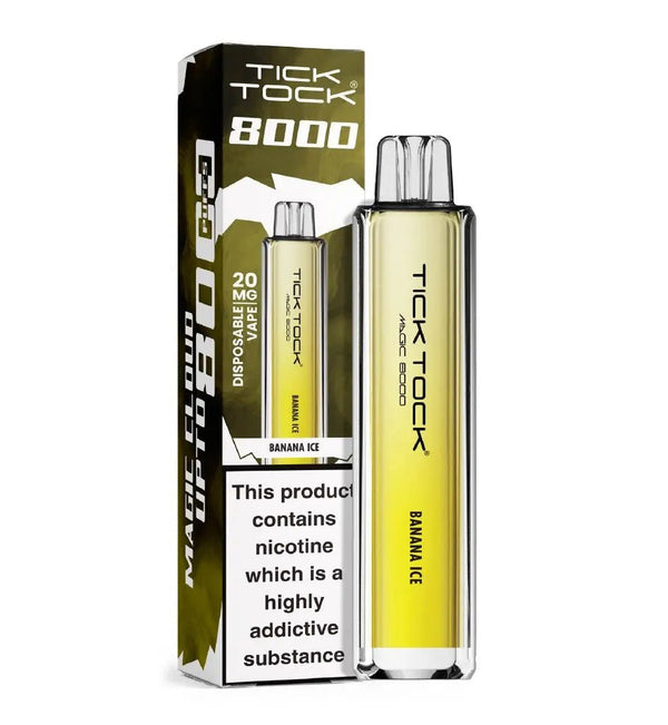 Tick Tock Magic 8000 Disposable Vape Box of 10 #Simbavapes#