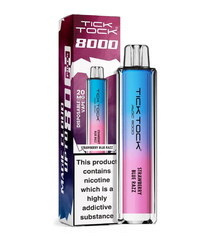 Tick Tock Magic 8000 Disposable Vape Box of 10 #Simbavapes#