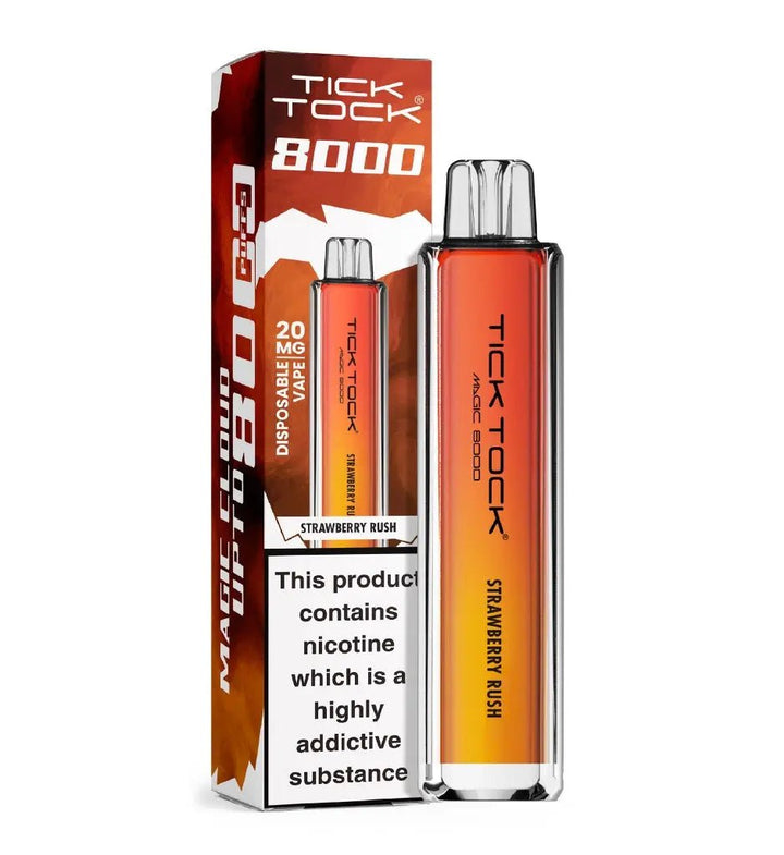 Tick Tock Magic 8000 Disposable Vape Box of 10 #Simbavapes#