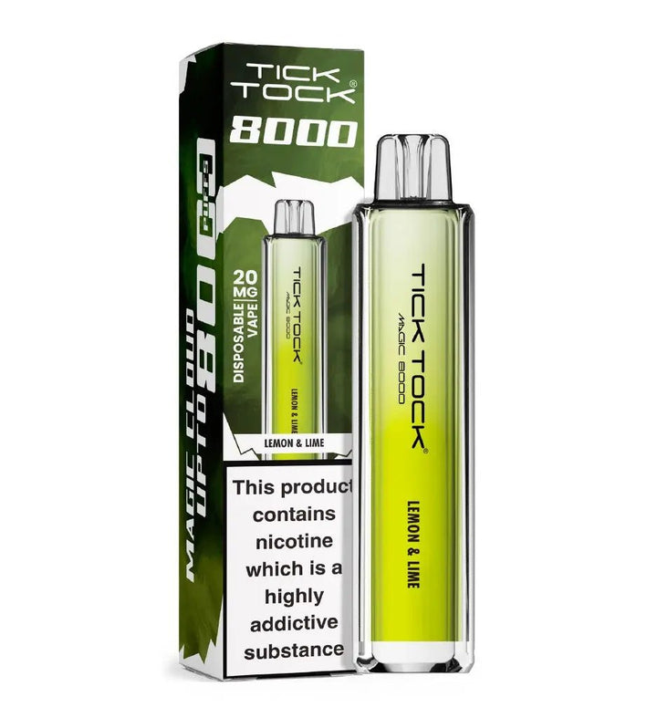 Tick Tock Magic 8000 Disposable Vape Box of 10 #Simbavapes#