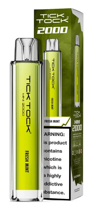 Tick Tock Mini 2k Disposable Vape Box of 10 #Simbavapes#