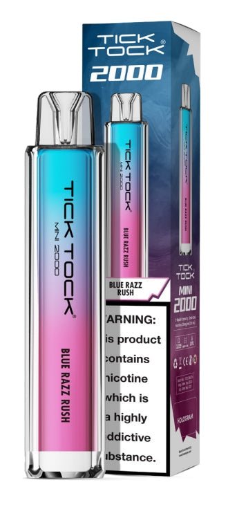 Tick Tock Mini 2k Disposable Vape Box of 10 #Simbavapes#