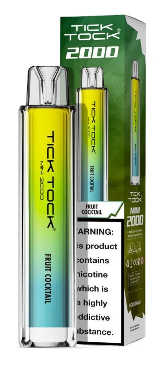 Tick Tock Mini 2k Disposable Vape Box of 10 #Simbavapes#