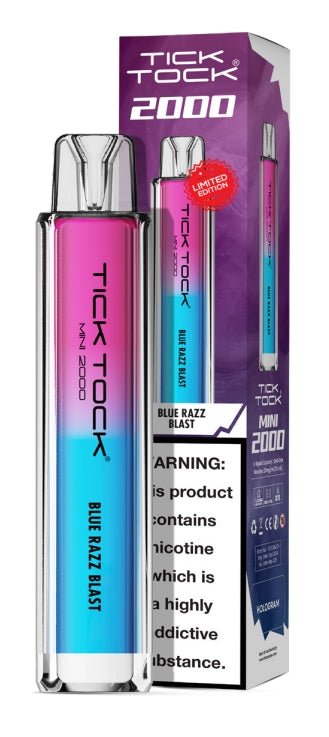 Tick Tock Mini 2k Disposable Vape Box of 10 #Simbavapes#