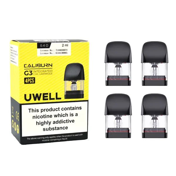 Uwell Caliburn G3 Replacement Pod (Pack of 4) Simbavapes