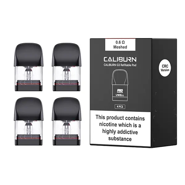 Uwell Caliburn G3 Replacement Pod (Pack of 4) Simbavapes