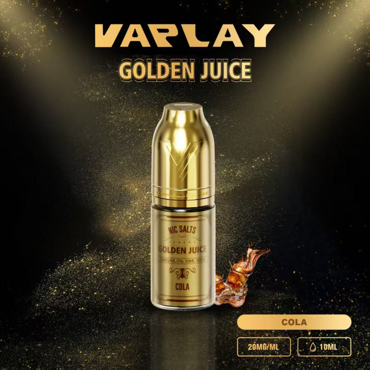 VAPLAY Golden Juice Nic Salt - 10mg&20mg Simbavapes
