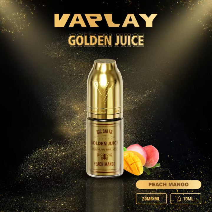 VAPLAY Golden Juice Nic Salt - 10mg&20mg Simbavapes