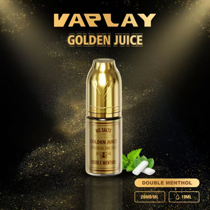 VAPLAY Golden Juice Nic Salt - 10mg&20mg Simbavapes