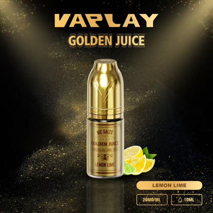 VAPLAY Golden Juice Nic Salt - 10mg&20mg Simbavapes