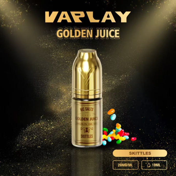 VAPLAY Golden Juice Nic Salt - 10mg&20mg Simbavapes