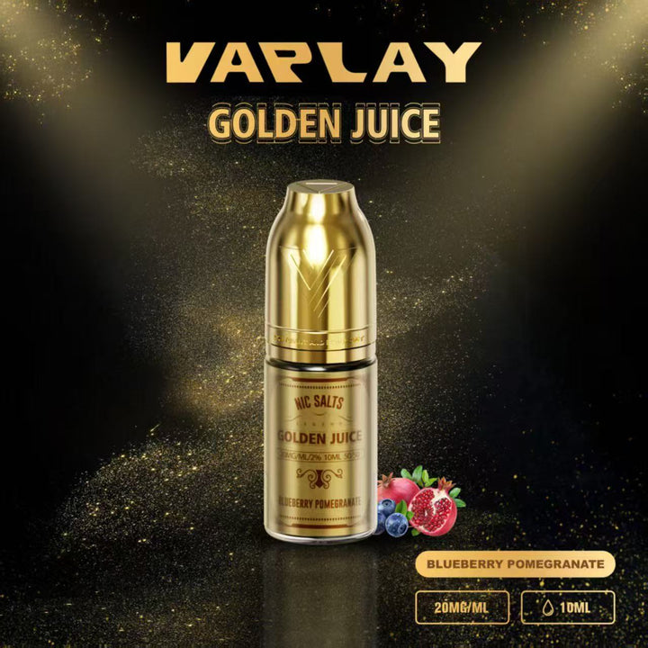 VAPLAY Golden Juice Nic Salt - 10mg&20mg Simbavapes