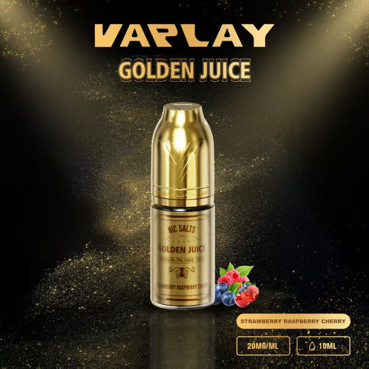 VAPLAY Golden Juice Nic Salt - 10mg&20mg Simbavapes