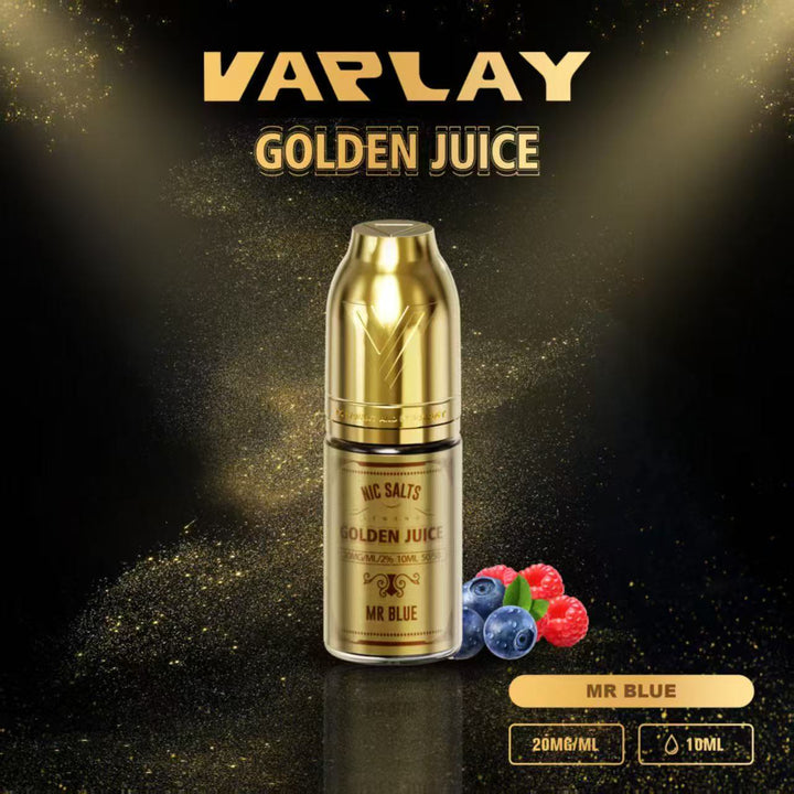 VAPLAY Golden Juice Nic Salt - 10mg&20mg Simbavapes