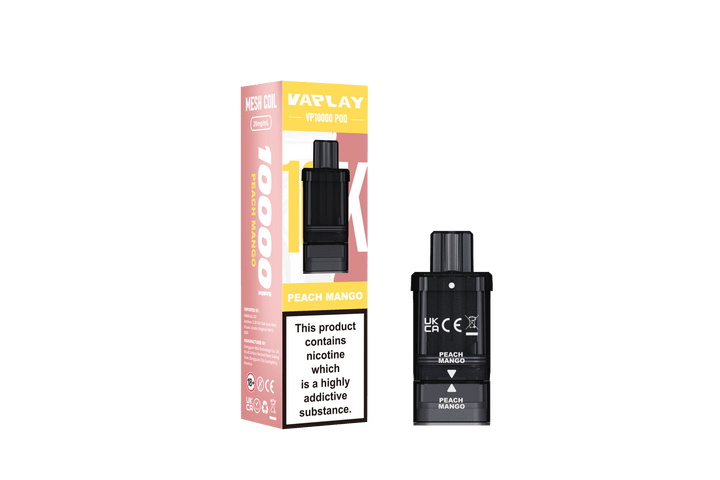 VAPLAY VP10000 Prefilled Pods 20mg Simbavapes