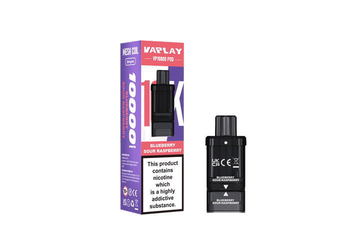 VAPLAY VP10000 Prefilled Pods 20mg Simbavapes