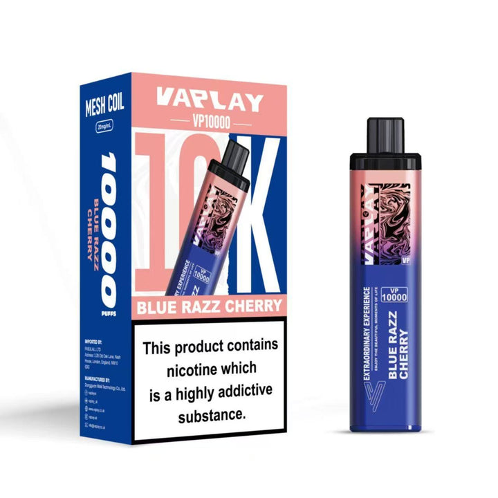 VAPLAY VP10000 Vape Pod Kit - 20mg Simbavapes